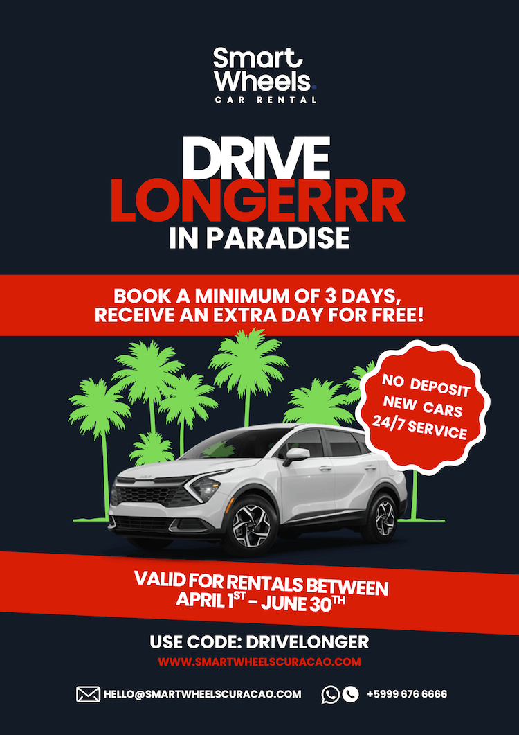 Rental Cars Curaçao | SUVs, Sedans & Vans | SmartWheels